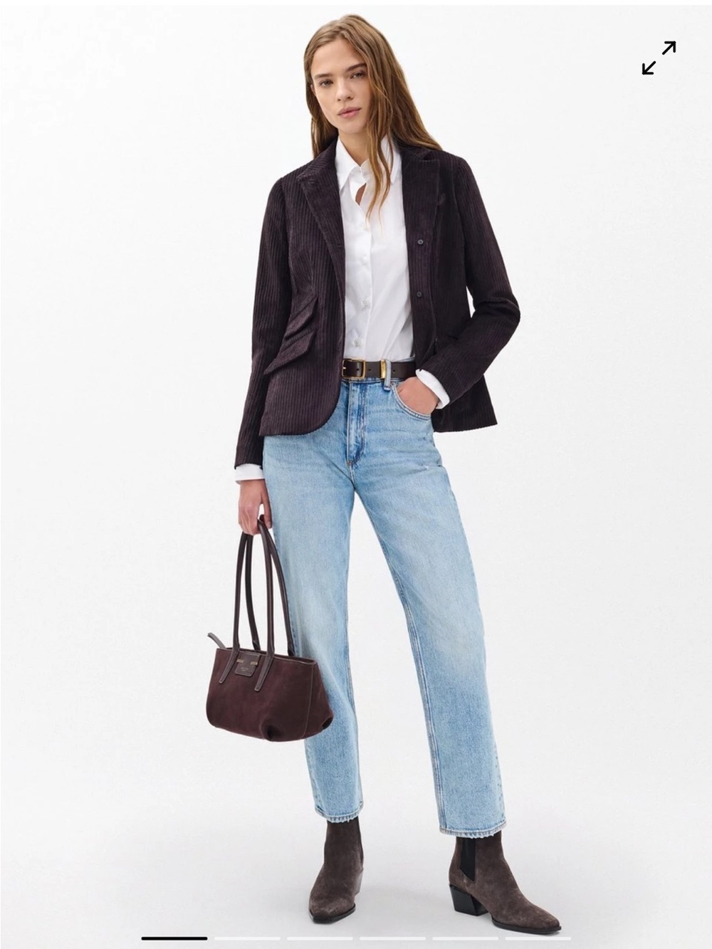 Rag & Bone Harlow Ankle Straight Jean Size 29 - Picture 2 of 11